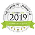 Već šestu godinu zaredom odabrani su najbolji liječnici i stomatolozi u Hrvatskoj prema glasovima pacijenata na stranici www.najdoktor.com među kojima je i naša dr.Cekovic! 